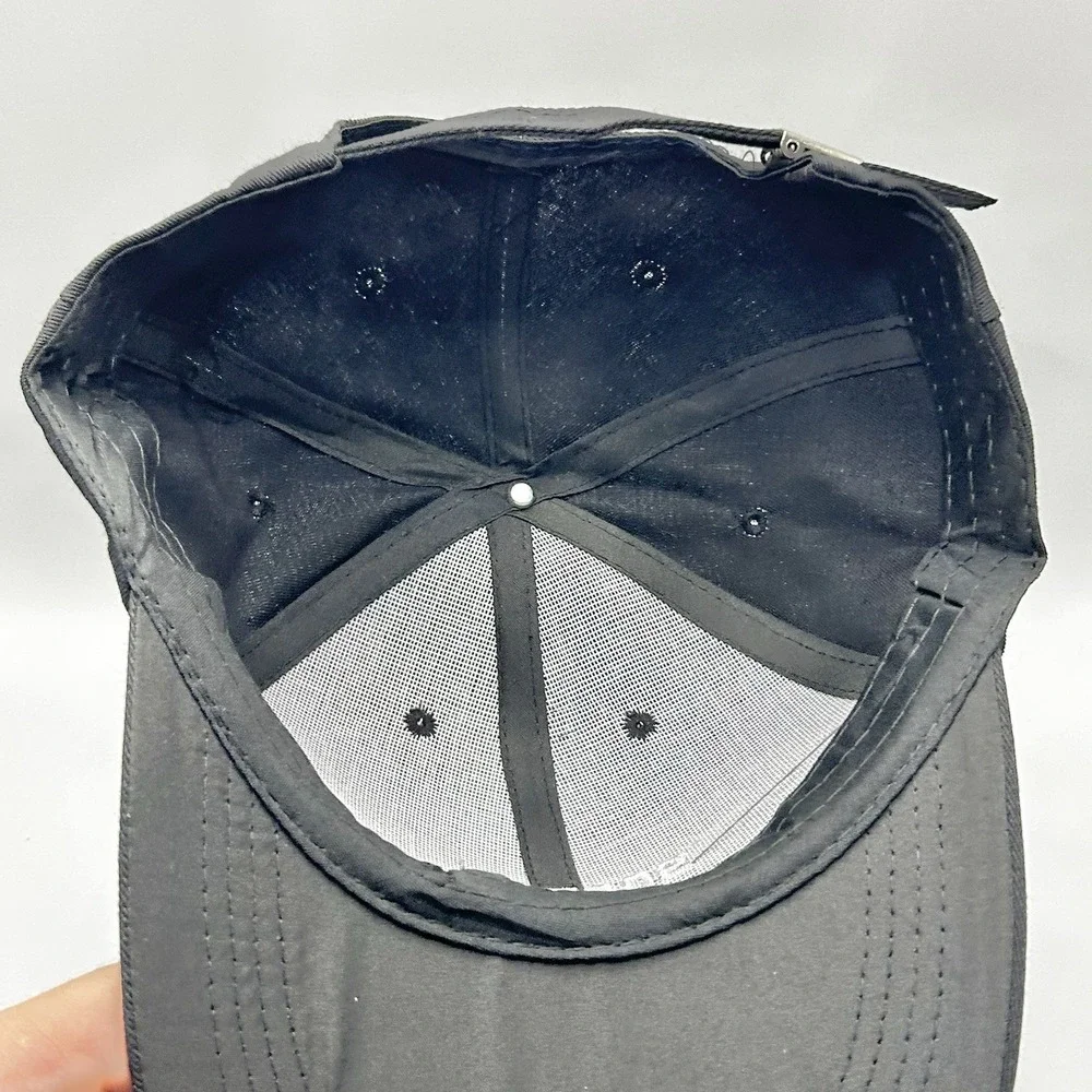 Boston Massachusetts Wordmark Dad Hat Cap Adjustable Strapback Black Outdoors